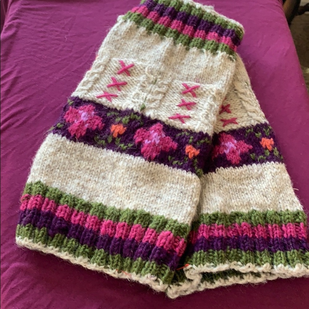 Lost Horizons 100%Wool Leg Warmers